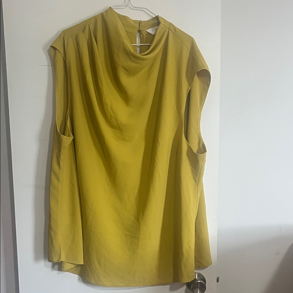 Addition Elle Mustard Yellow Blouse